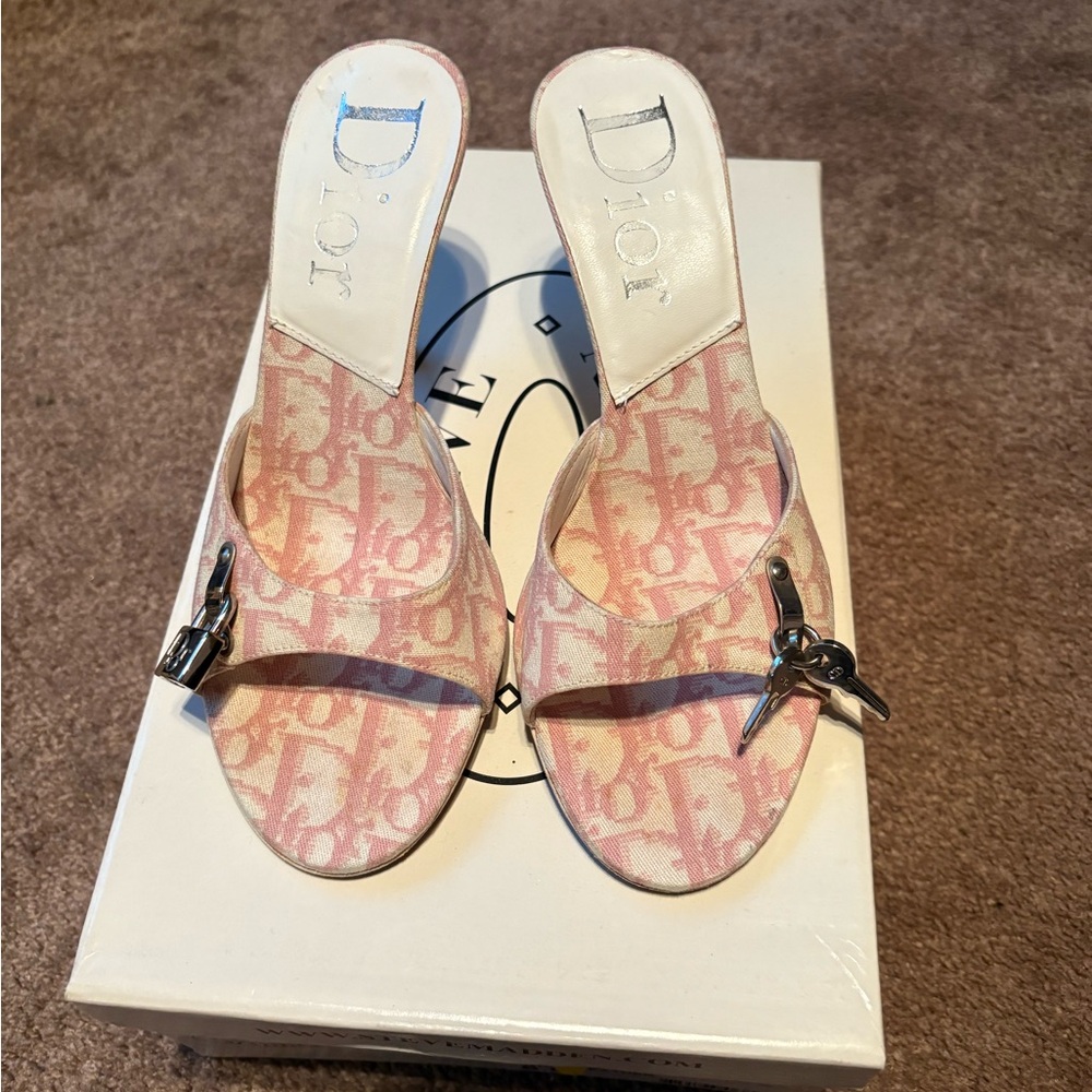 Vintage Y2K Dior Pink Heels